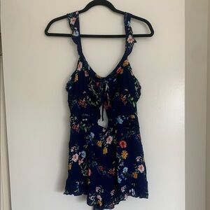 Floral Keyhole Romper